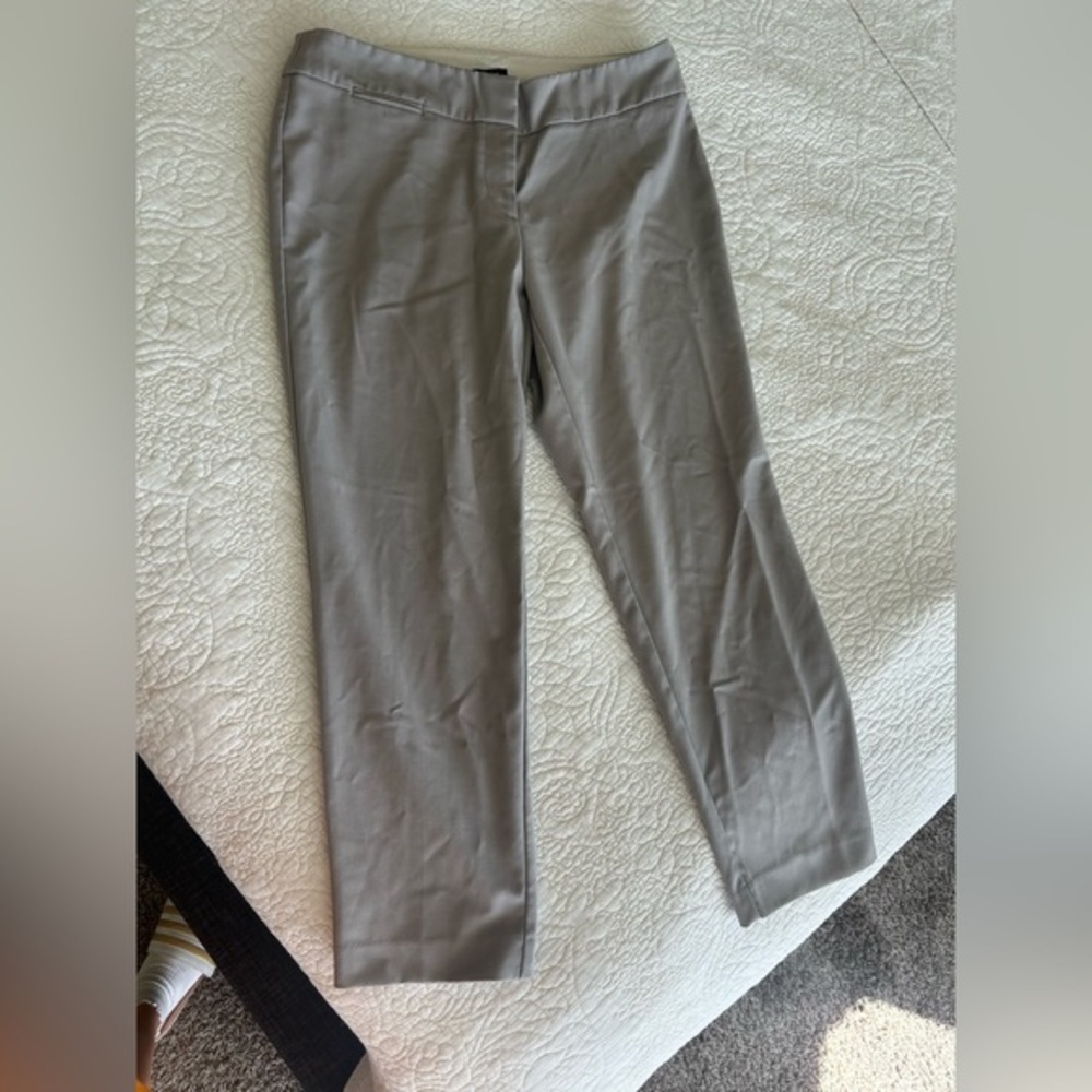 LOFT Gray Marisa Ankle pant